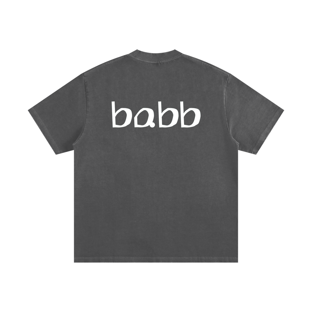 Heavyweight Vintage Washed Frayed T-Shirt