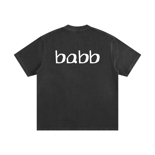 Heavyweight Vintage Washed Frayed T-Shirt